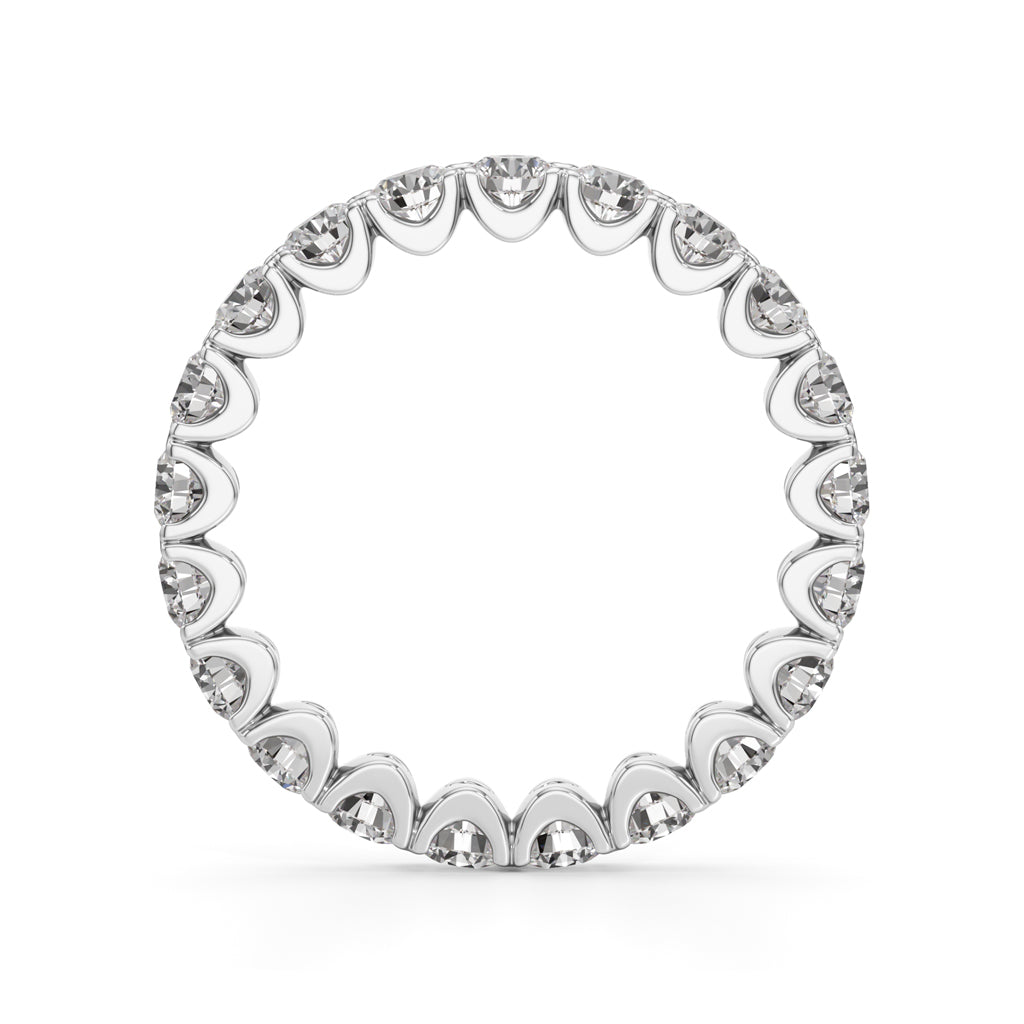 Radiance 2.75Ct Arc Prong Set Round Ring