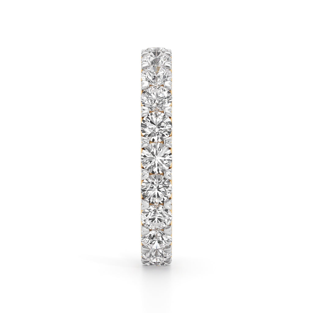 Radiance 275Ct Arc Prong Set Round Ring
