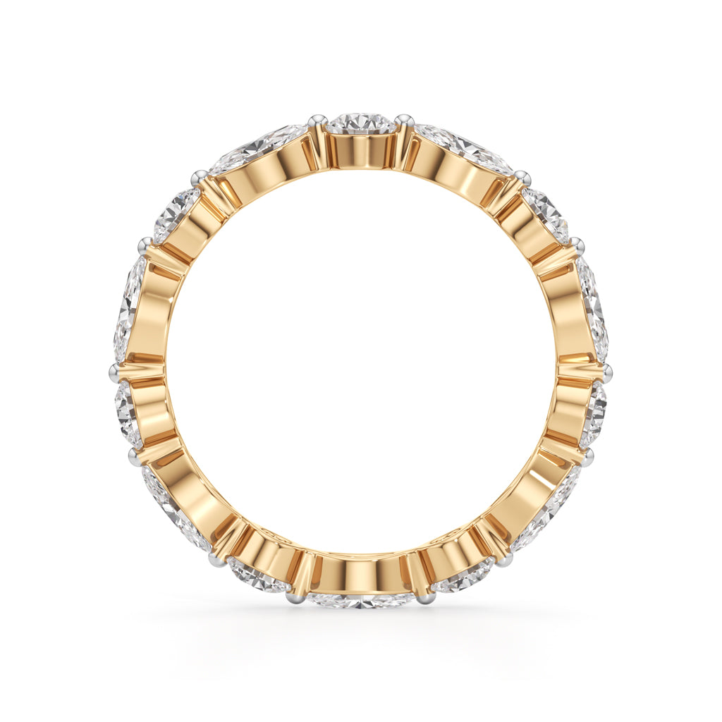 Pandora 1Ct Marquise & Round Cut Eternity Ring