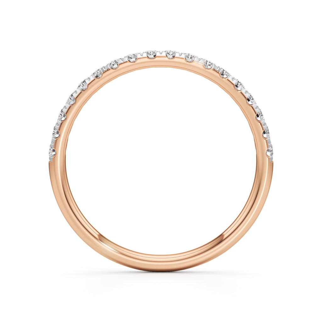 Valoria Shared Prong Round Shape Ring