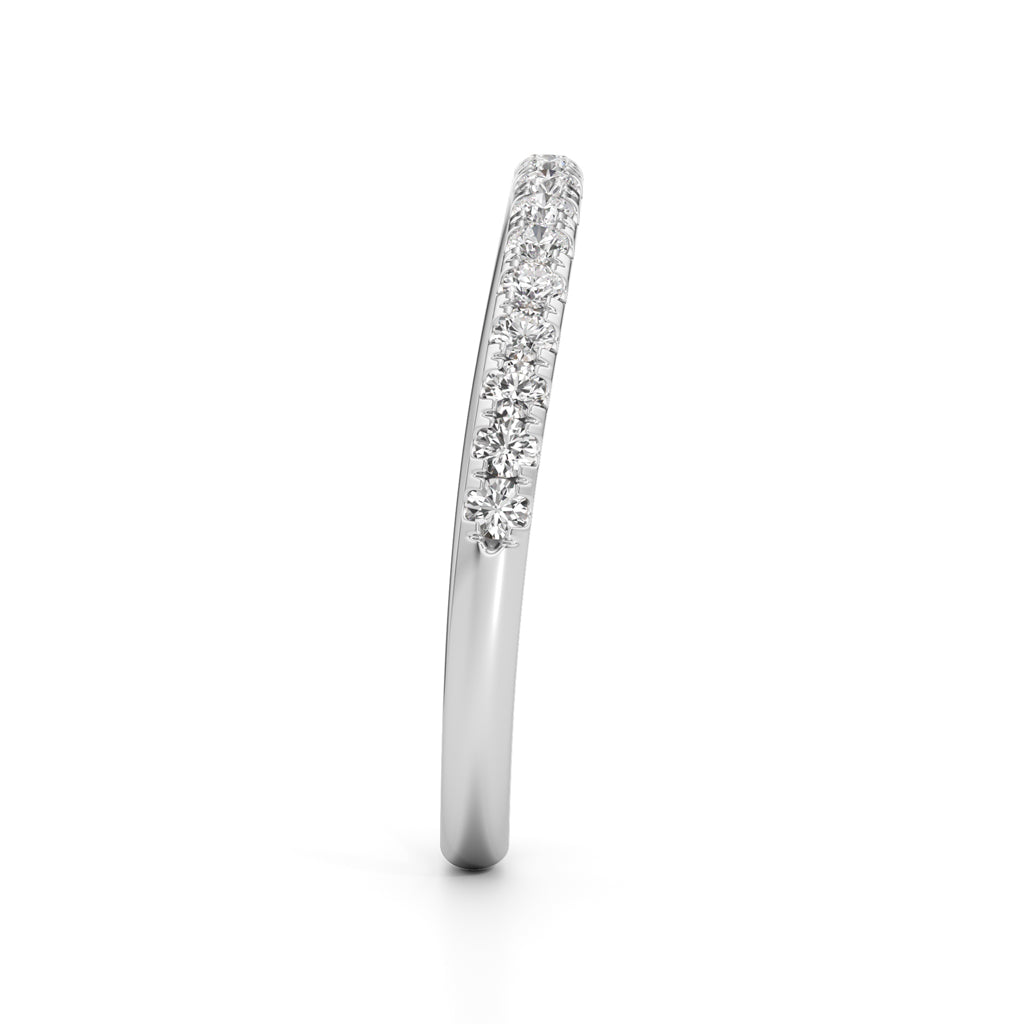 Valoria Shared Prong Round Shape Ring