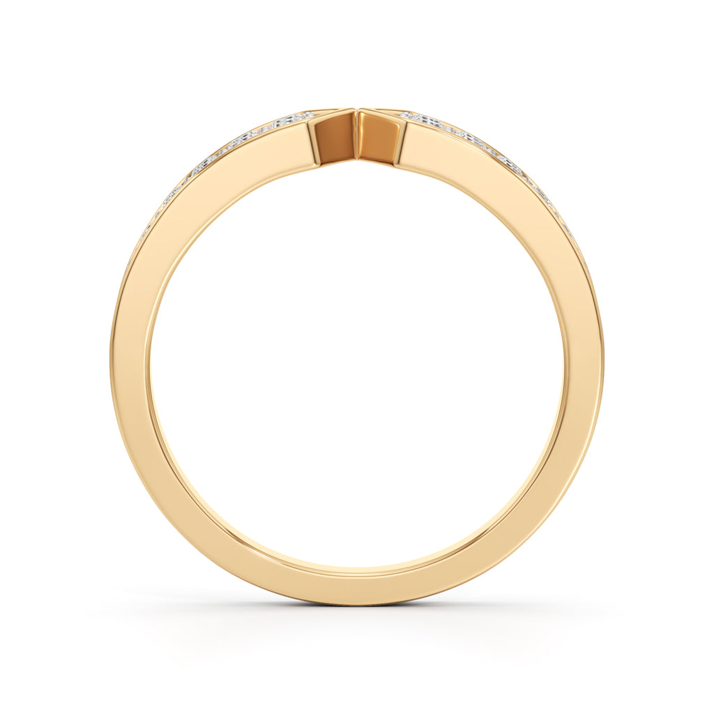 Harmonia Four Prong 050 Ct Oval Ring