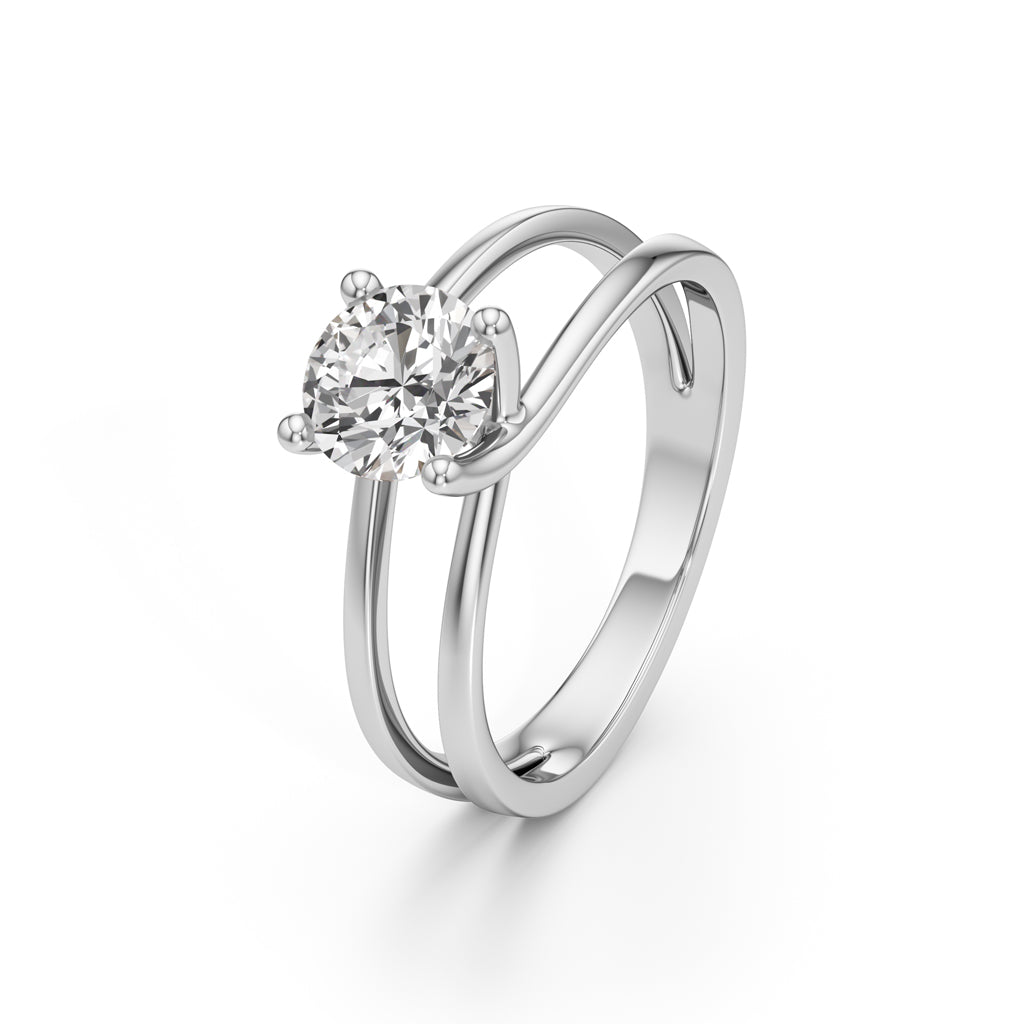 Luminary Solitaire Diamond Ring