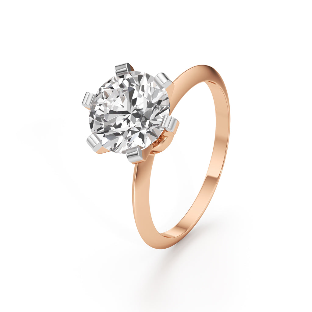 The Sovereign Solitaire Diamond Ring