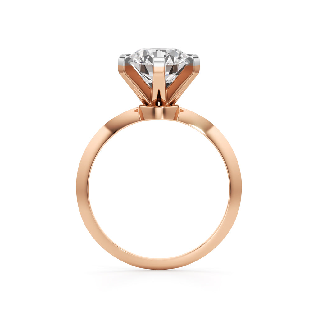 The Sovereign Solitaire Diamond Ring