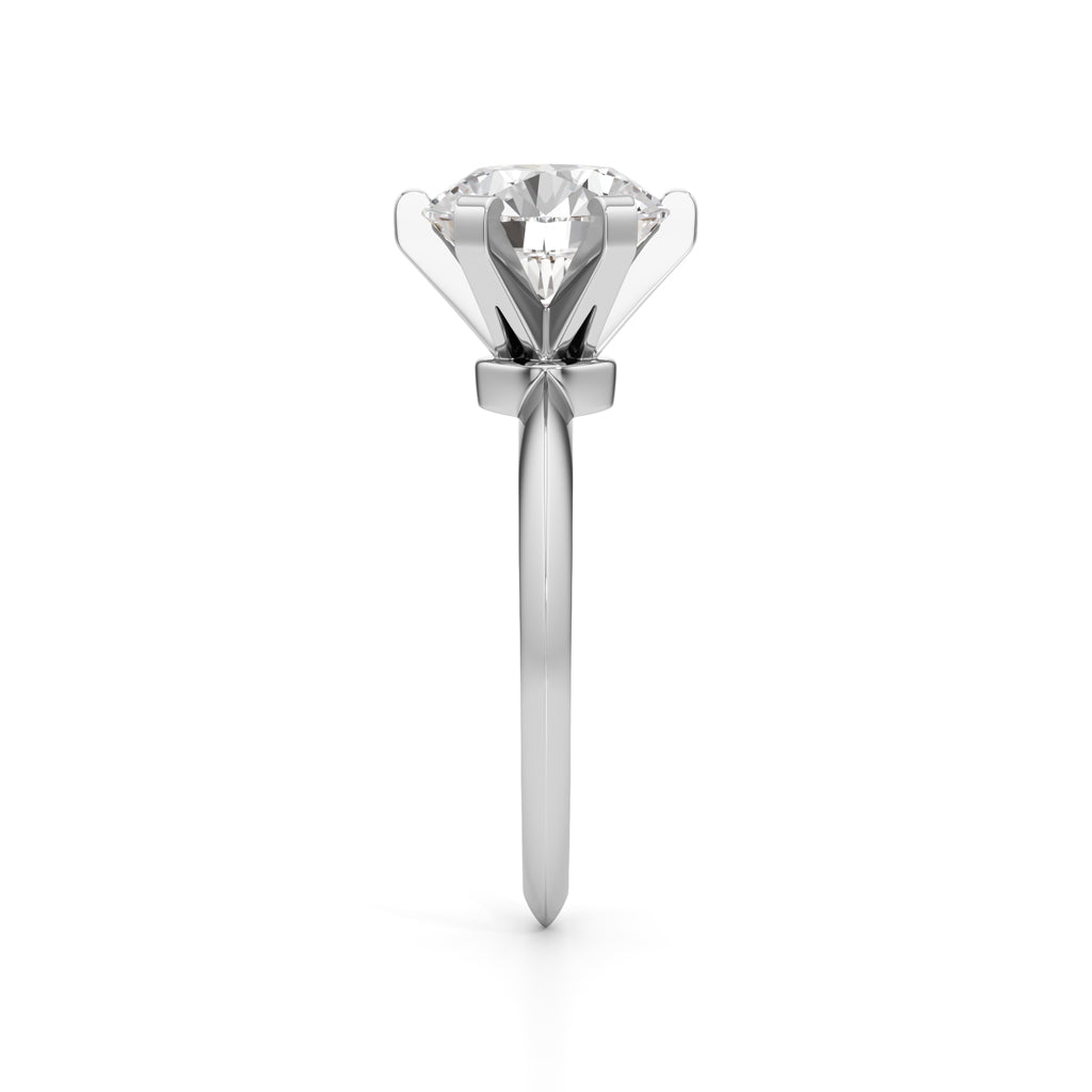 The Sovereign Solitaire Diamond Ring