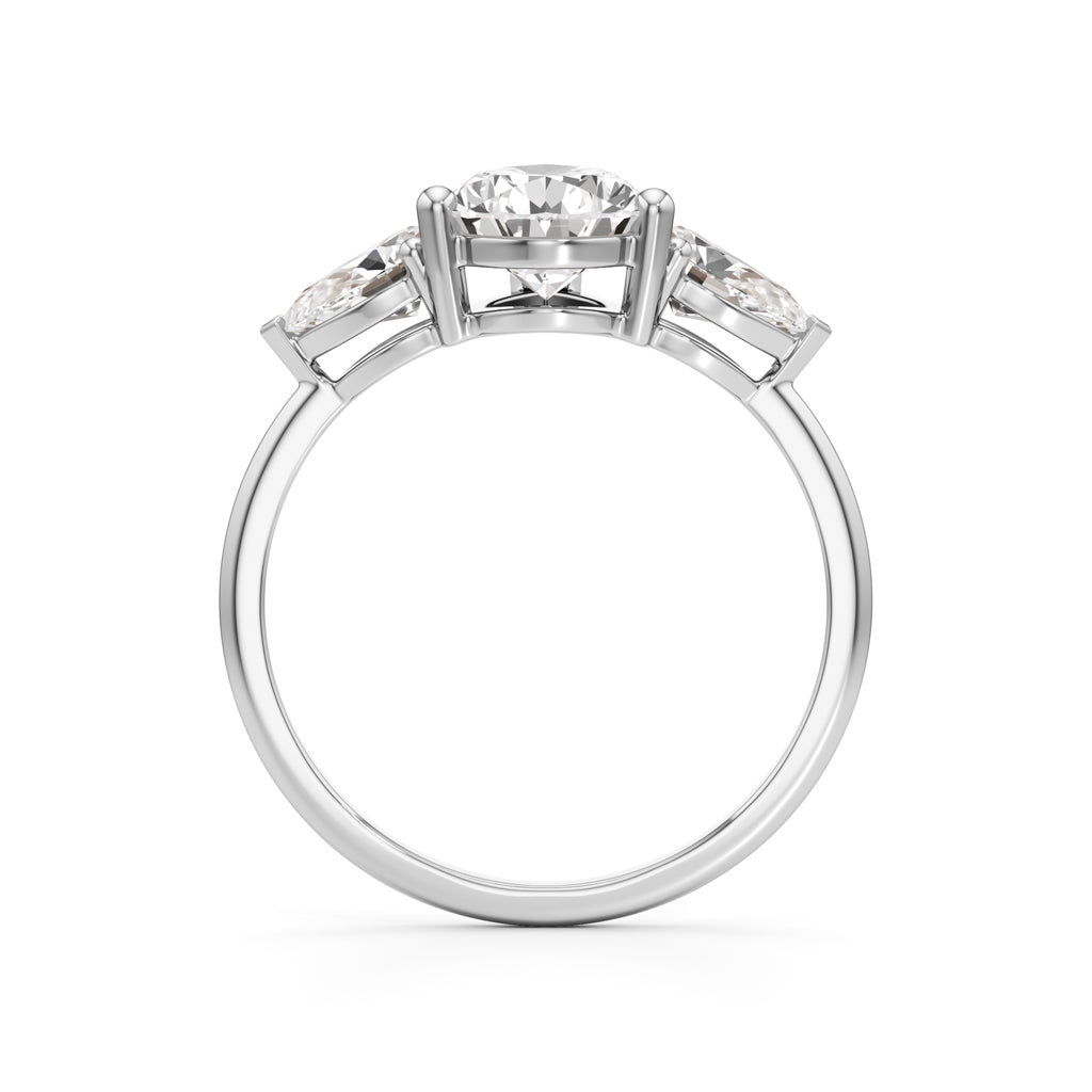 Valence PearCut Diamond Ring