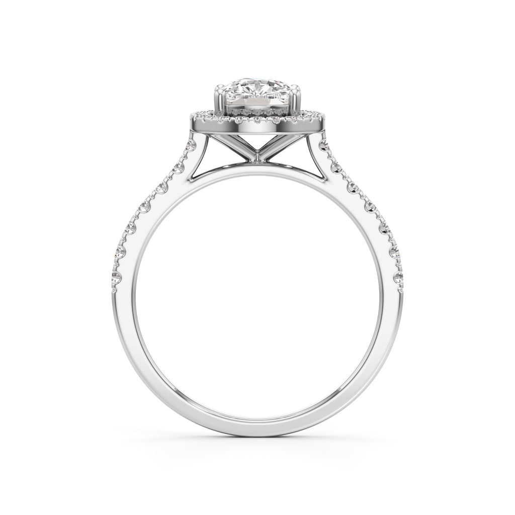 Seren Cushion Radiance Ring