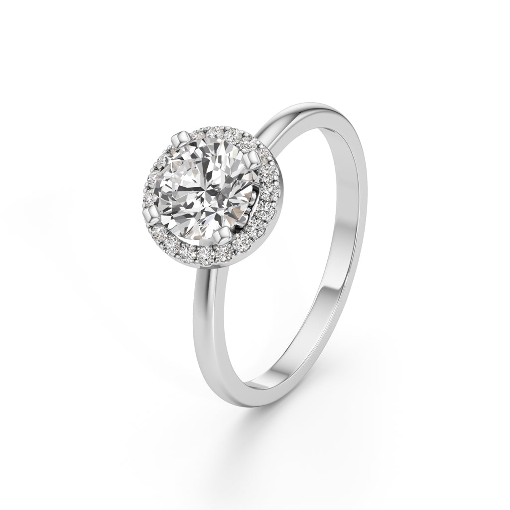 Liora Round Diamond Band