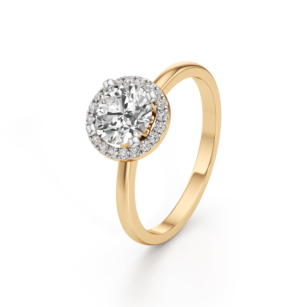 Liora Round Diamond Band