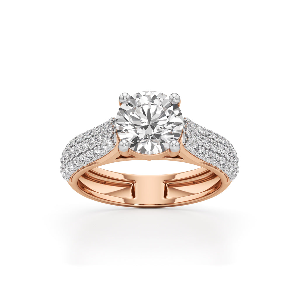 Aurelia Solitaire Diamond Ring