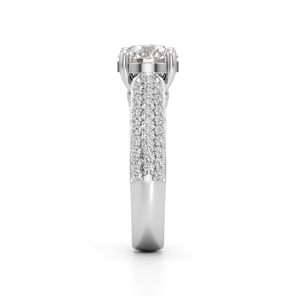 Aurelia Solitaire Diamond Ring