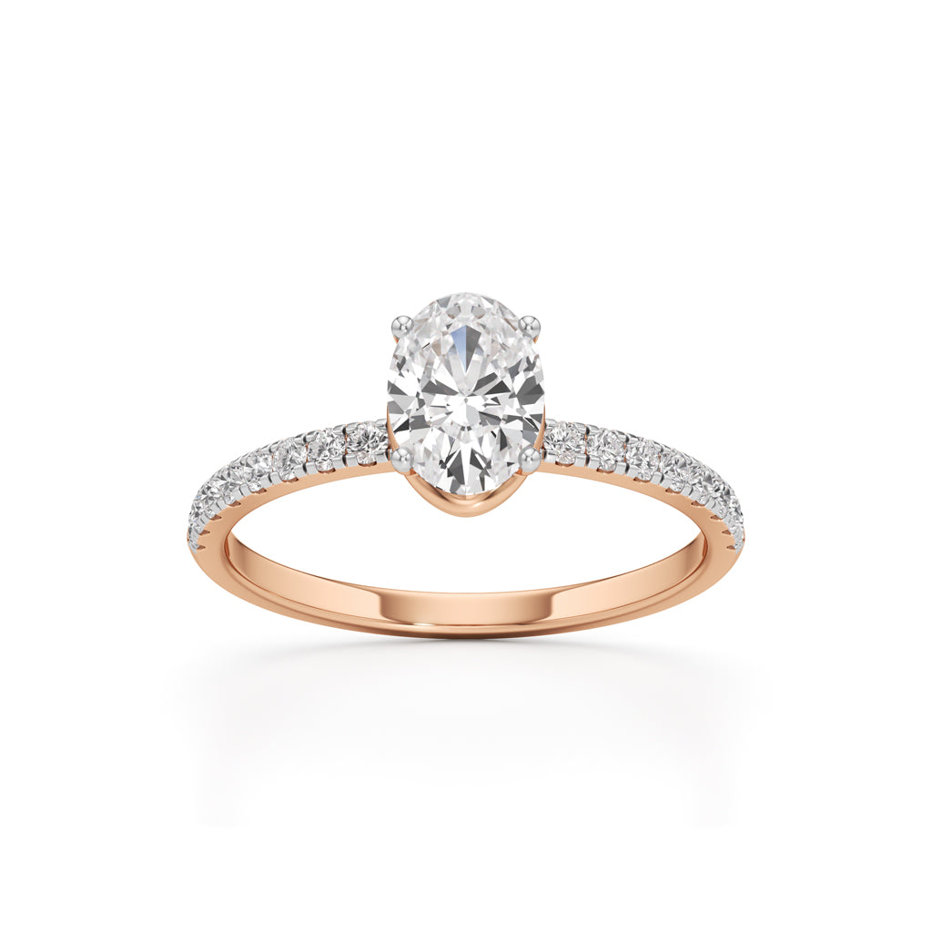 Aurelia Oval Radiance Ring