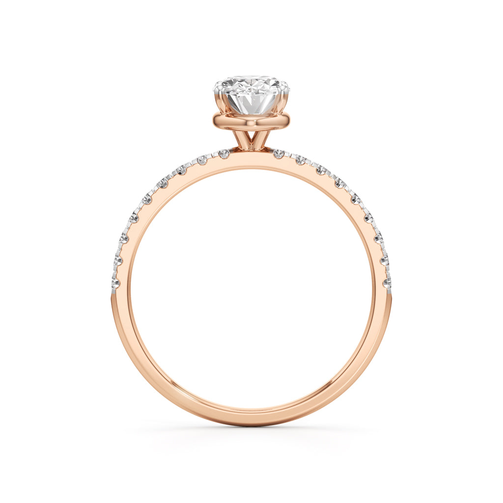 Aurelia Oval Radiance Ring