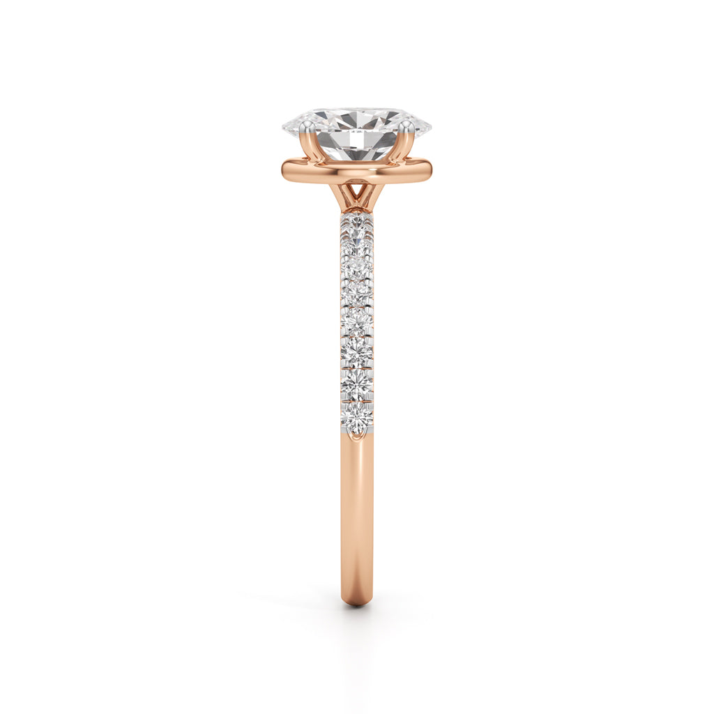 Aurelia Oval Radiance Ring