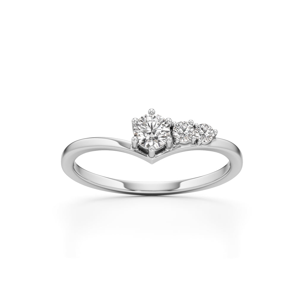 Serenelle Trio Spark Ring
