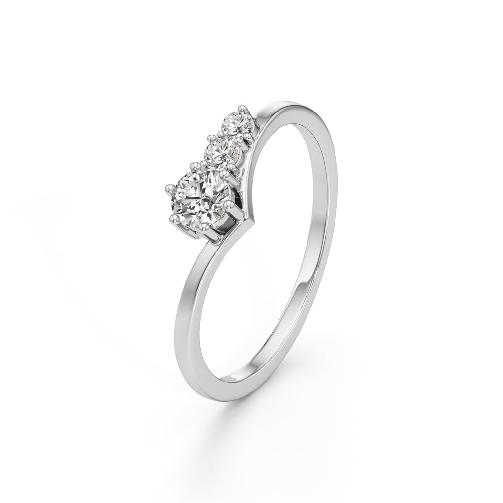 Serenelle Trio Spark Ring