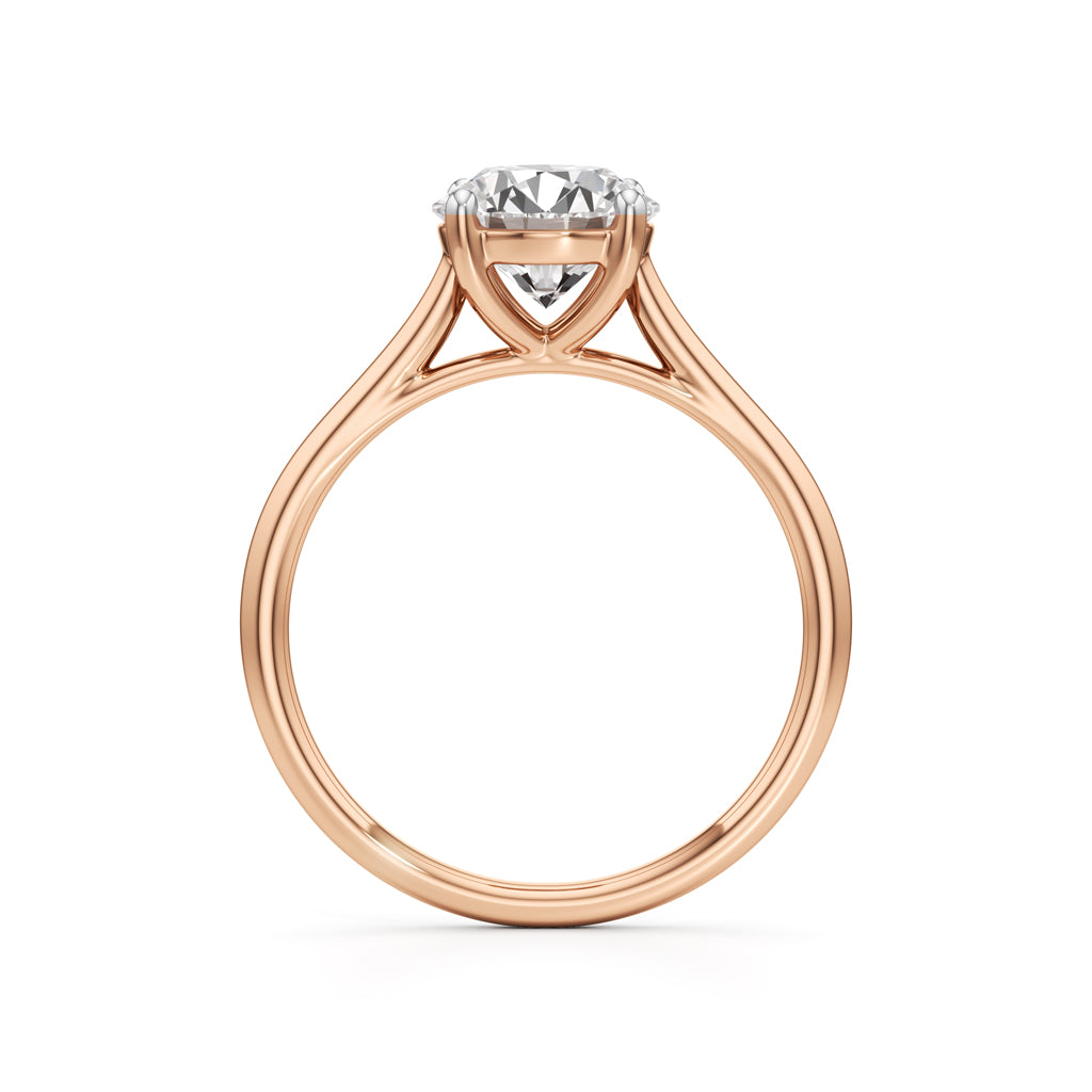 Apex Solitaire Diamond Ring