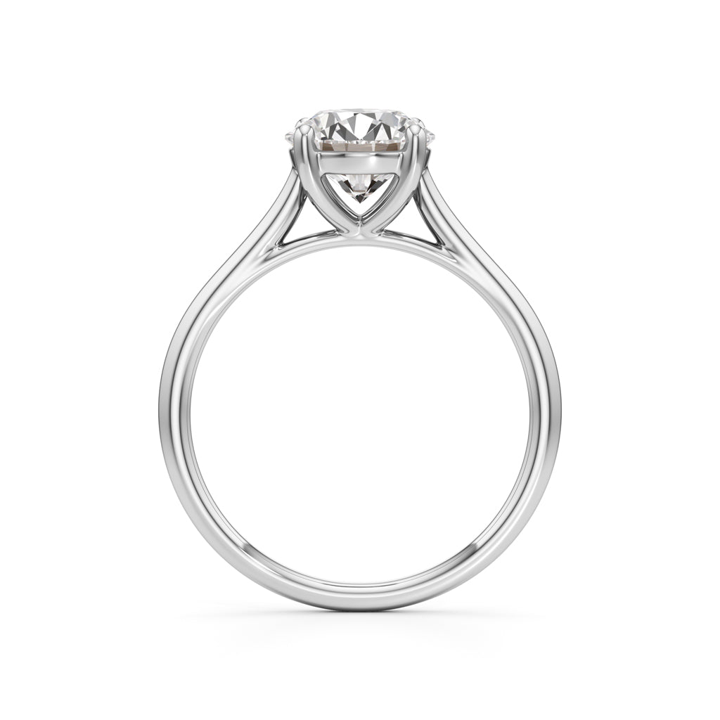 Apex Solitaire Diamond Ring