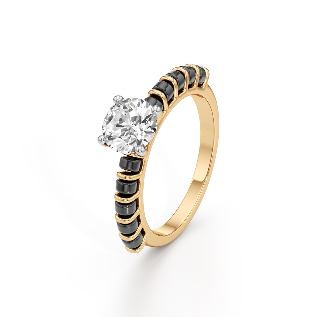 Onyx Solstice Ring