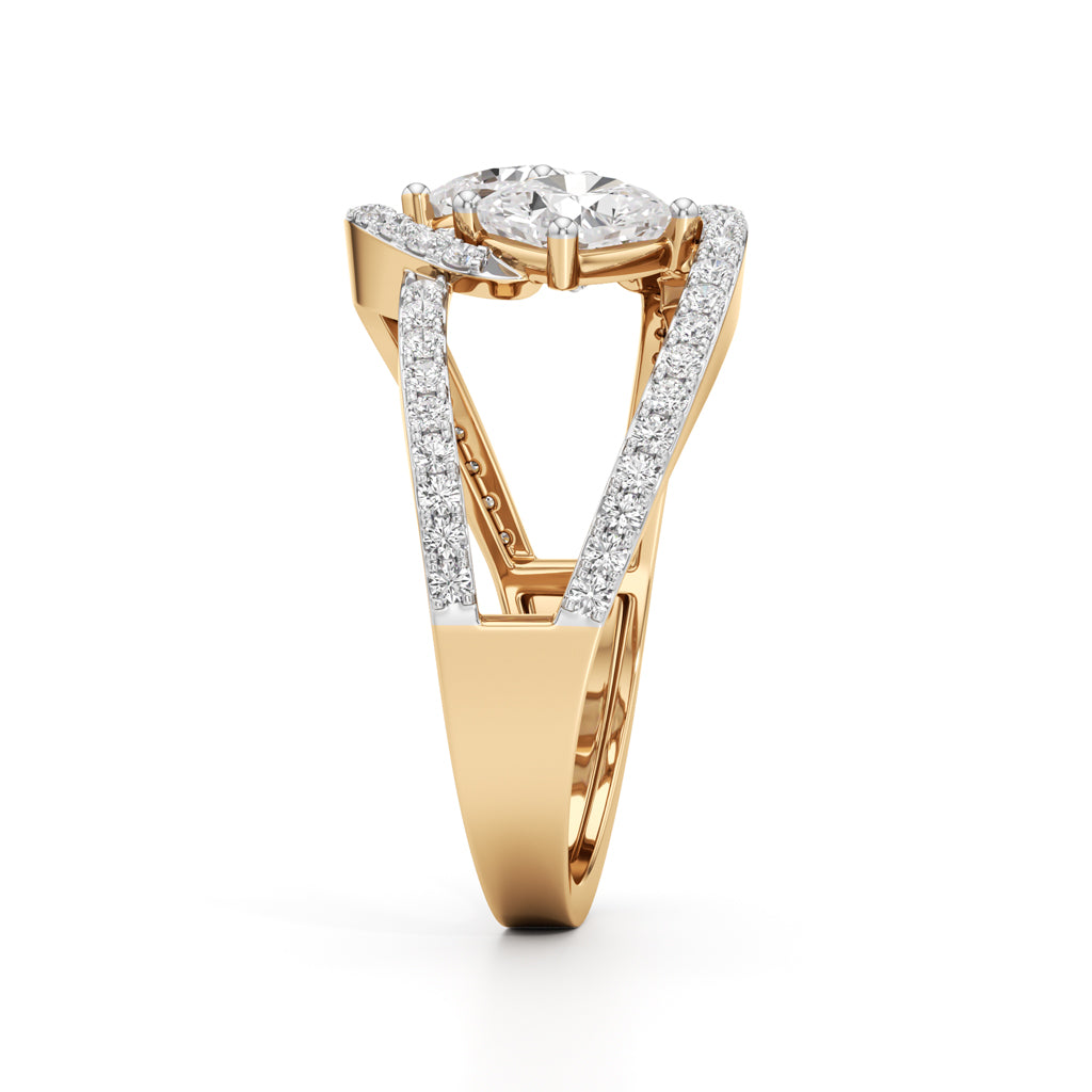 Aurora Dual Radiance Diamond Ring
