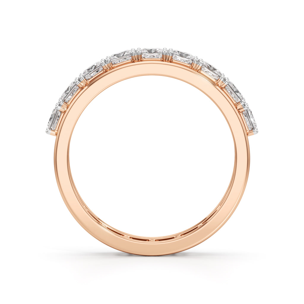 Regalia Princess-Cut Diamond Eternity Band