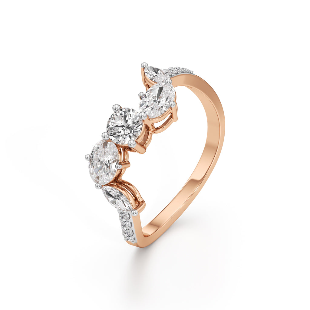 Whispers of Spring Diamond Ring
