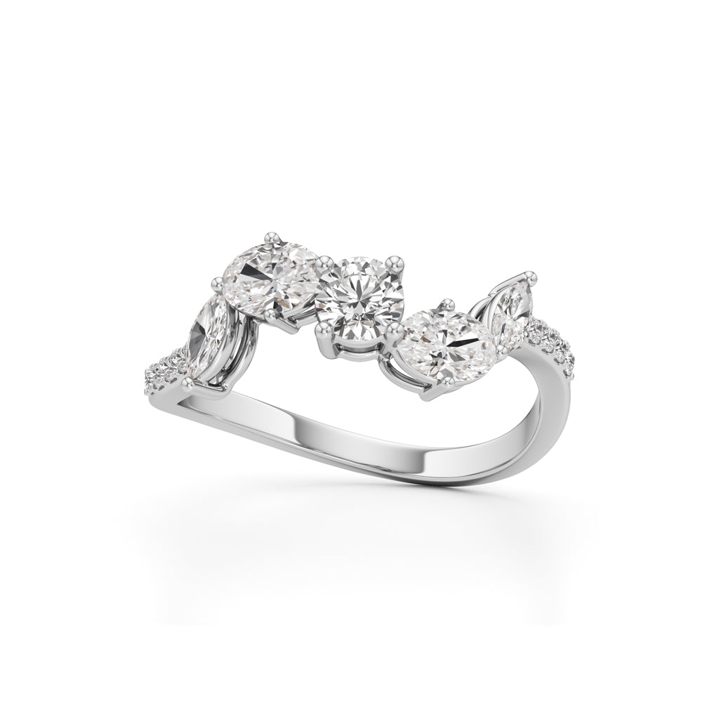 Whispers of Spring Diamond Ring