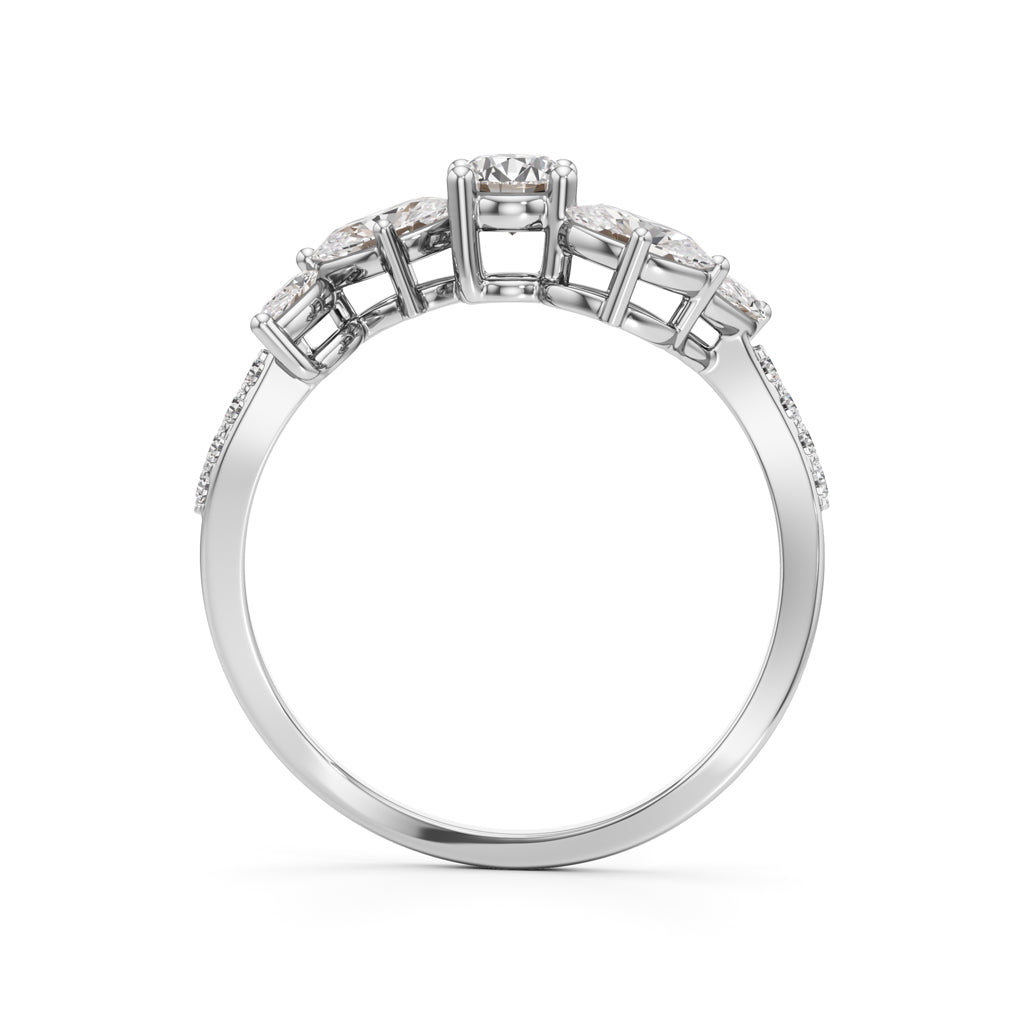 Whispers of Spring Diamond Ring