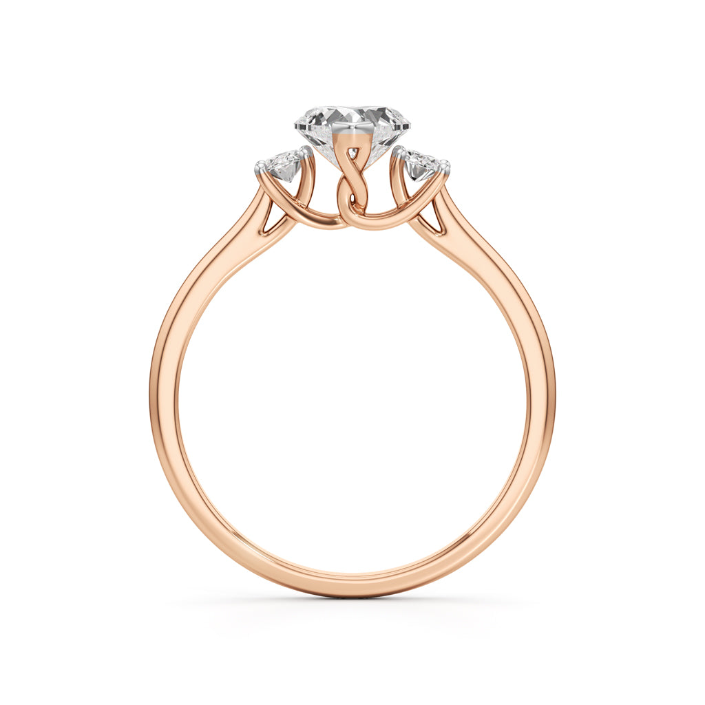 Elysia Heart Trilogy Ring