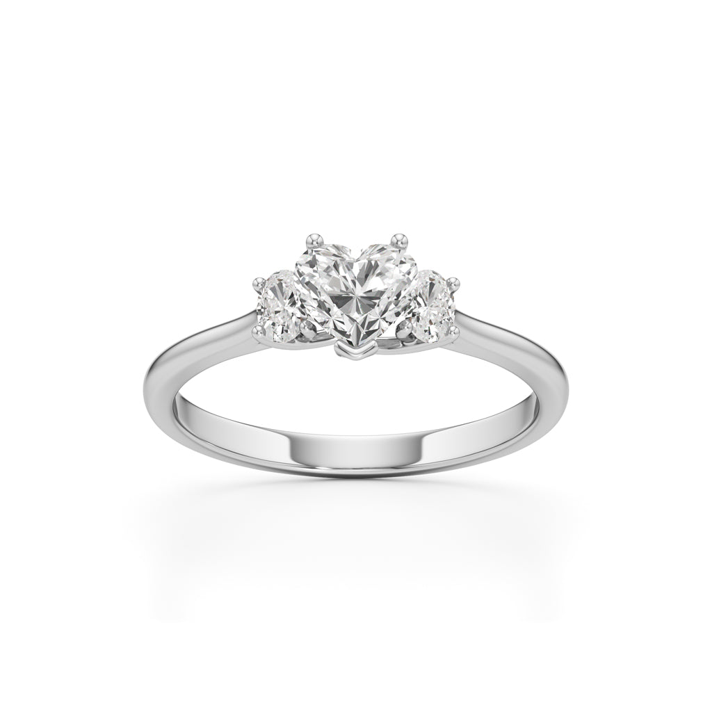 Elysia Heart Trilogy Ring
