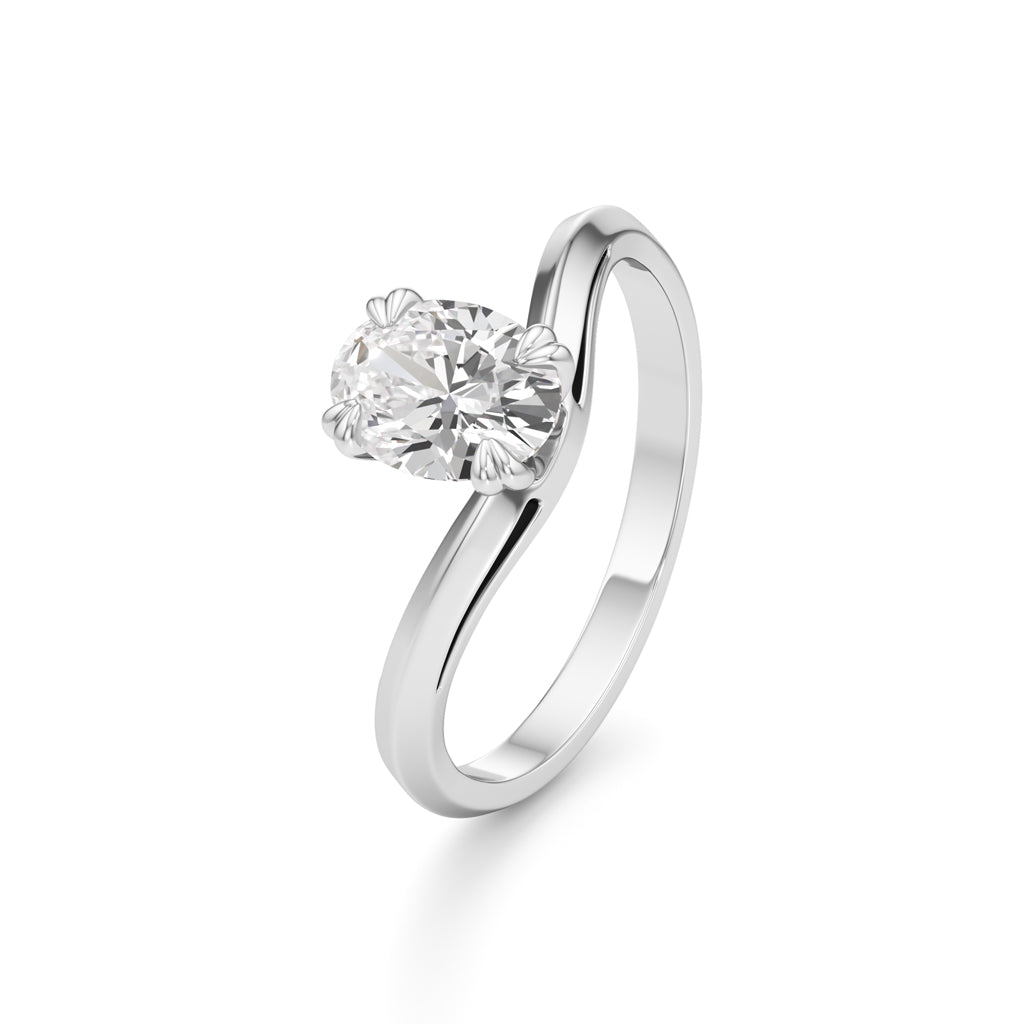 Celestia Grace Oval Ring