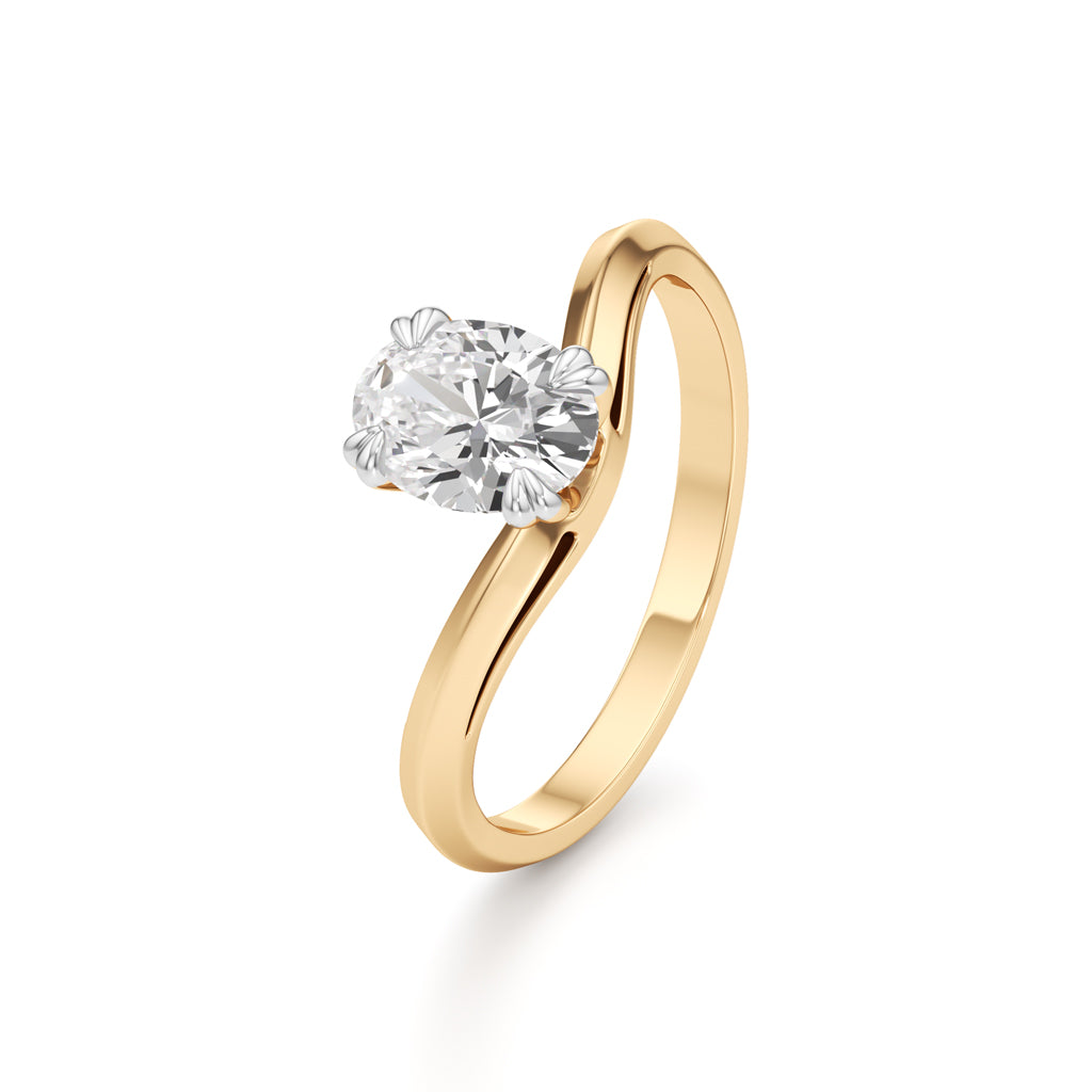Celestia Grace Oval Ring