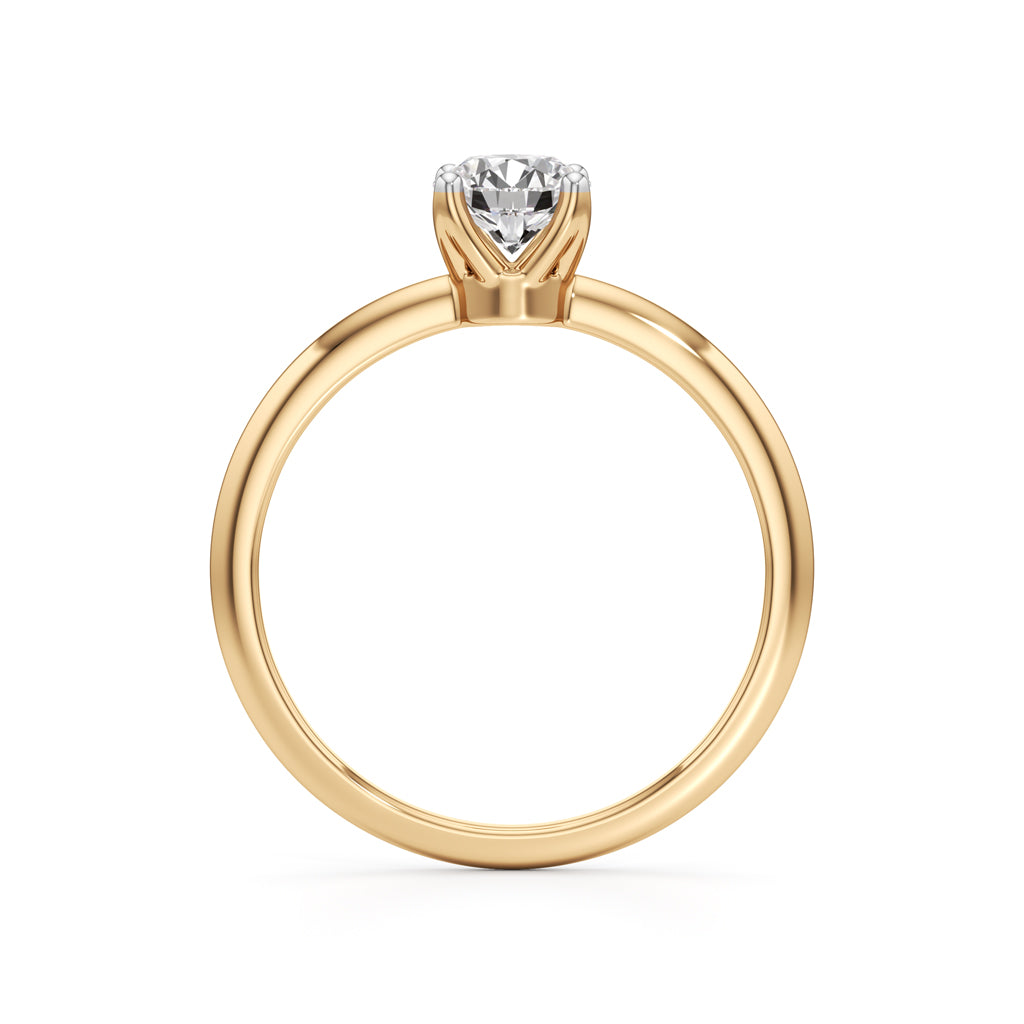 Eterna Solitaire Classic 060 Ct Diamond Ring