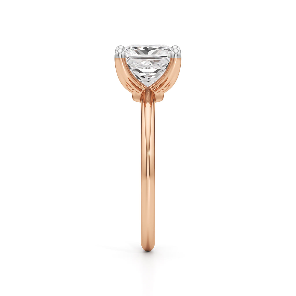 Regalia Radiant Princess Cut Solitaire Ring