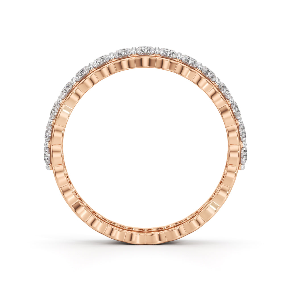 Radiant Grace Full-Eternity Diamond Band