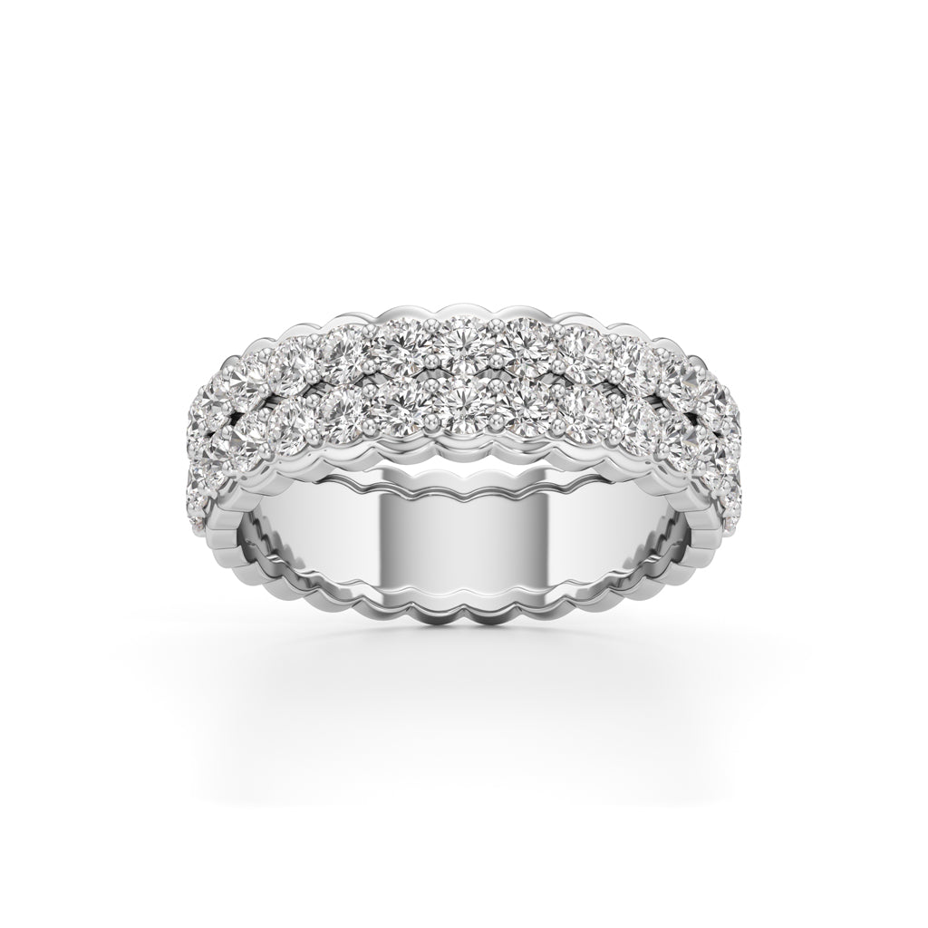 Radiant Grace Full-Eternity Diamond Band