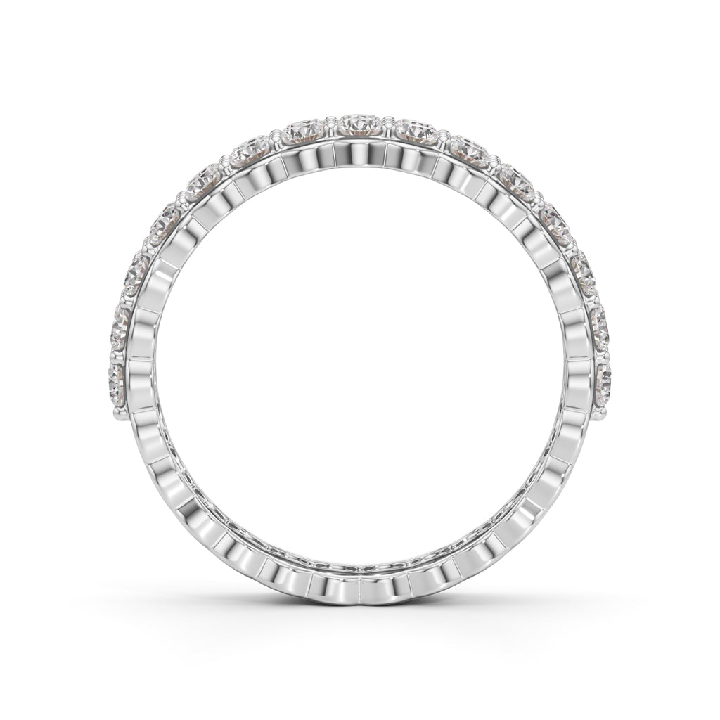 Radiant Grace Full-Eternity Diamond Band