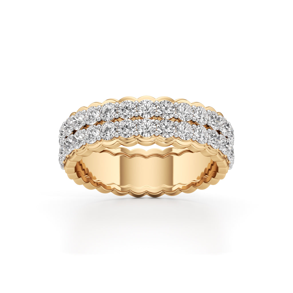 Radiant Grace Full-Eternity Diamond Band