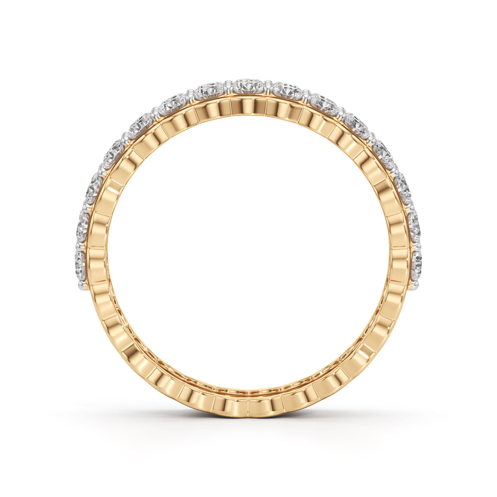 Radiant Grace Full-Eternity Diamond Band