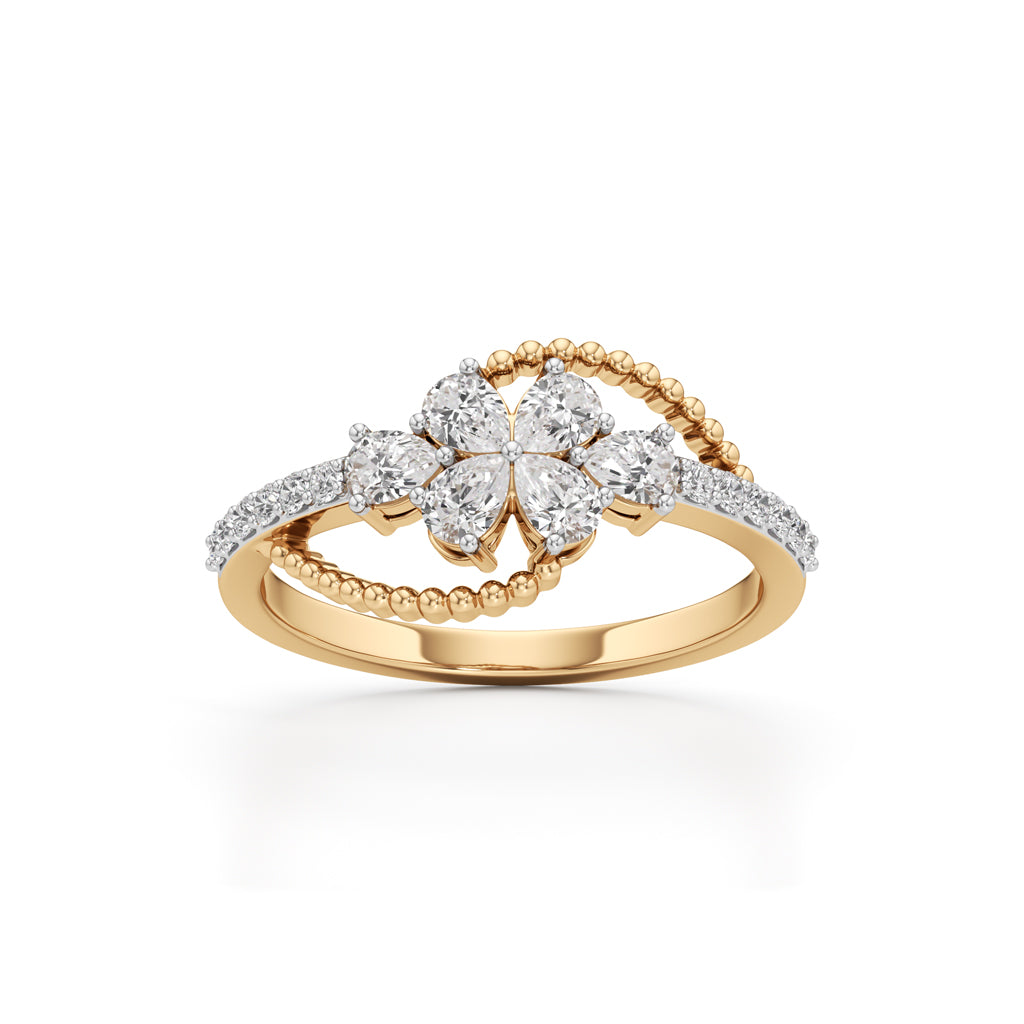 Blossom Charm Diamond Ring