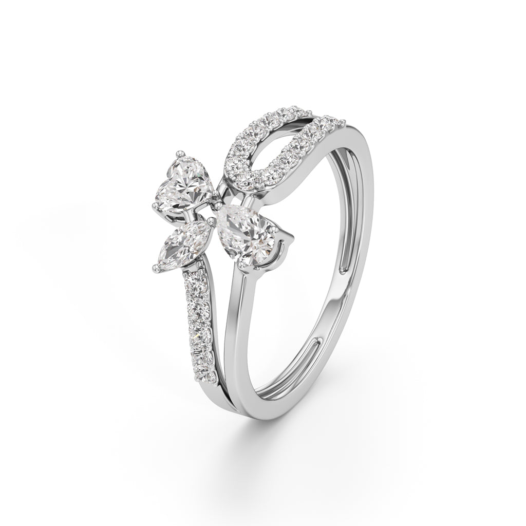 Flora Grace Diamond Ring