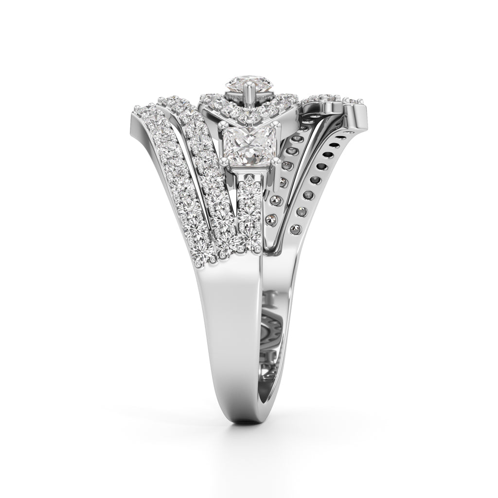 Regalia Crown Diamond Ring