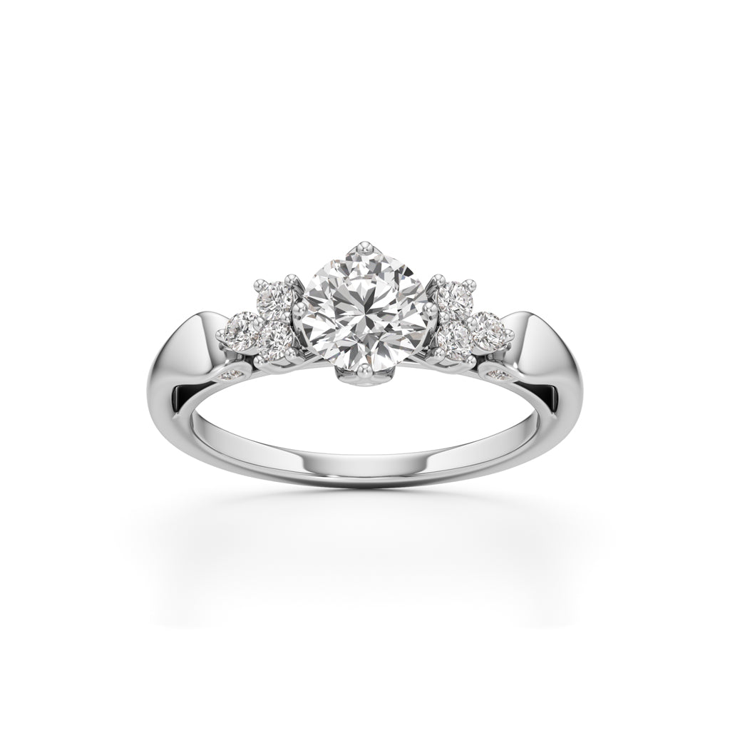 Aurelia Blossom Diamond Ring