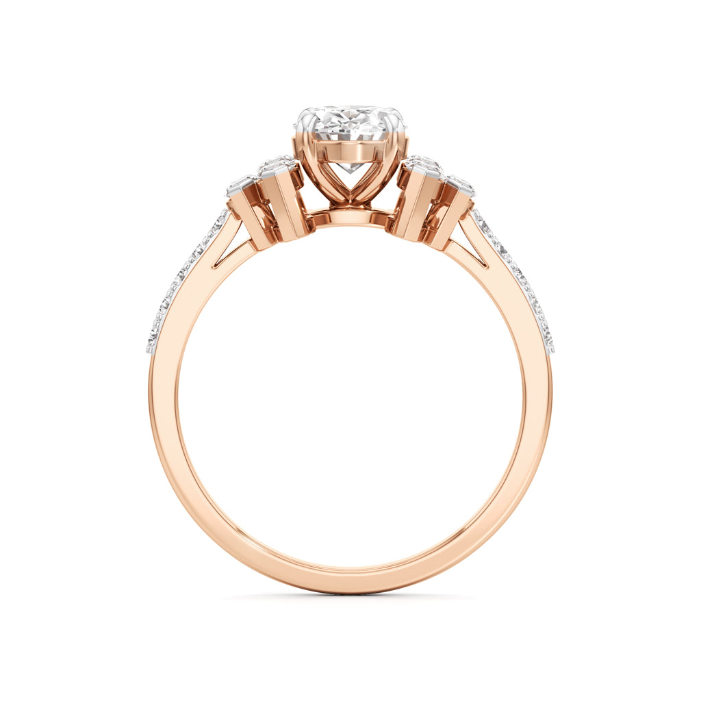 Seraphina Regal Cluster Ring