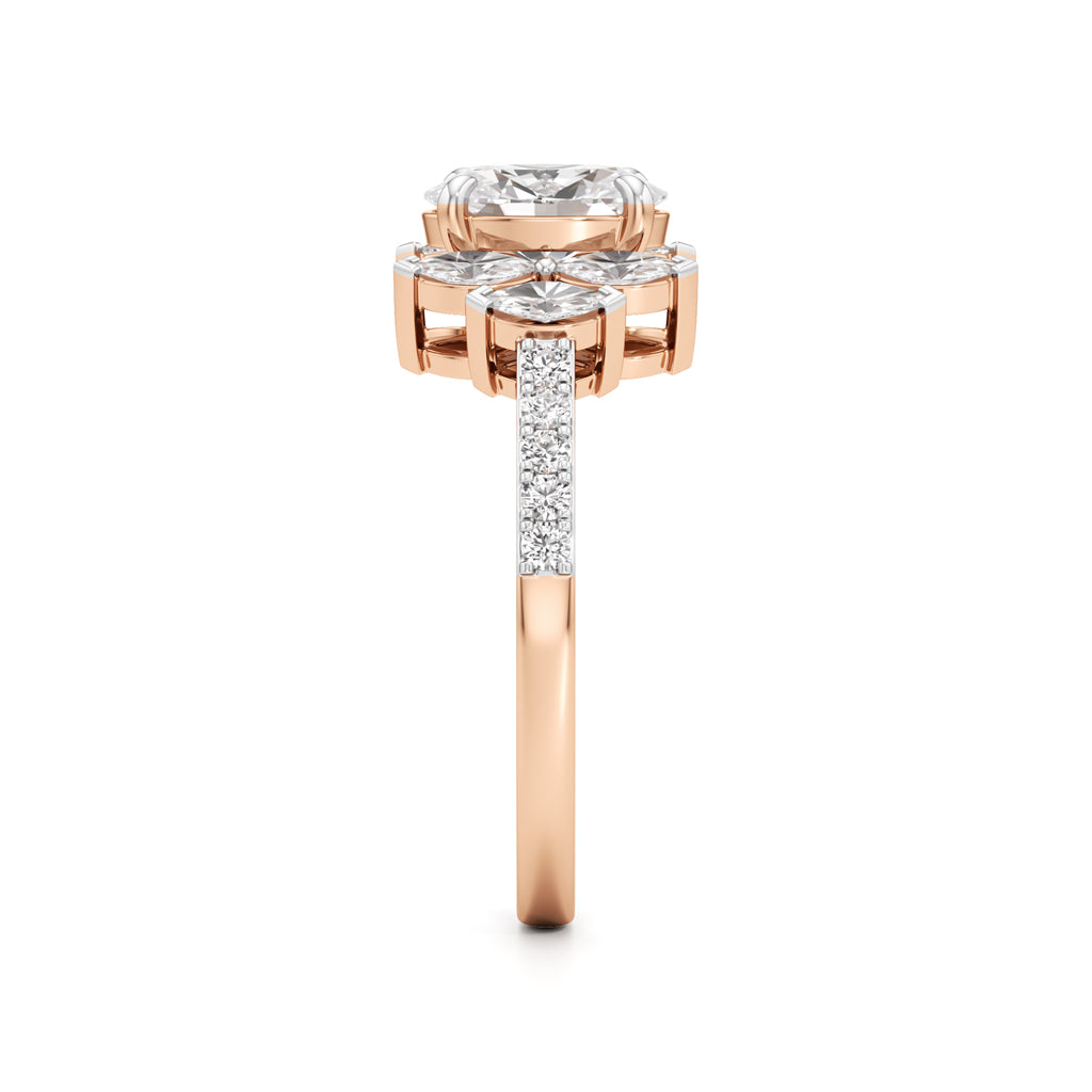 Seraphina Regal Cluster Ring