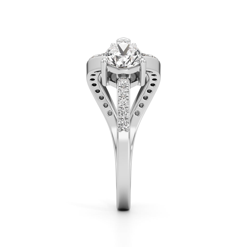 Bow Tie Brilliance Diamond Ring