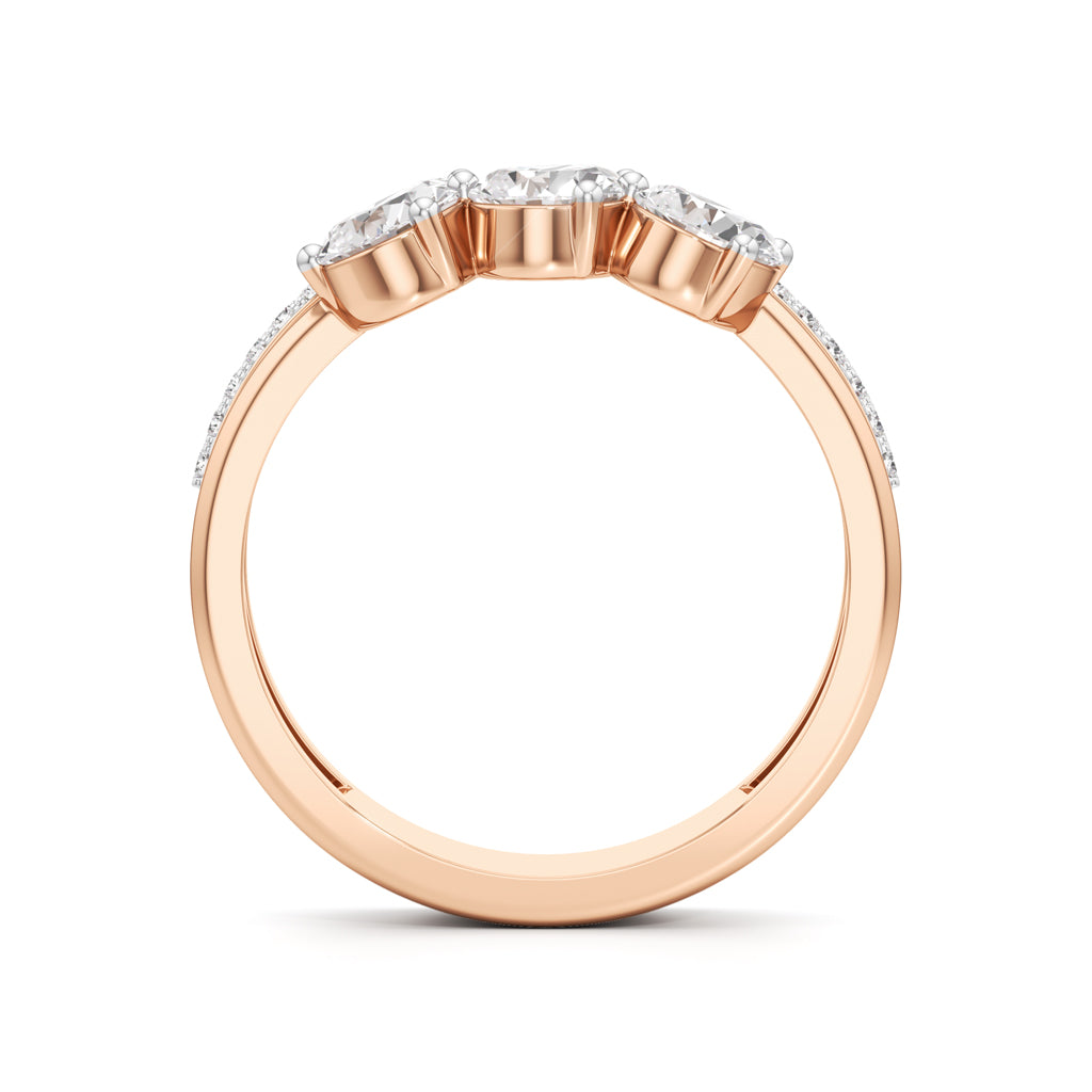 Tears of Light Statement Ring