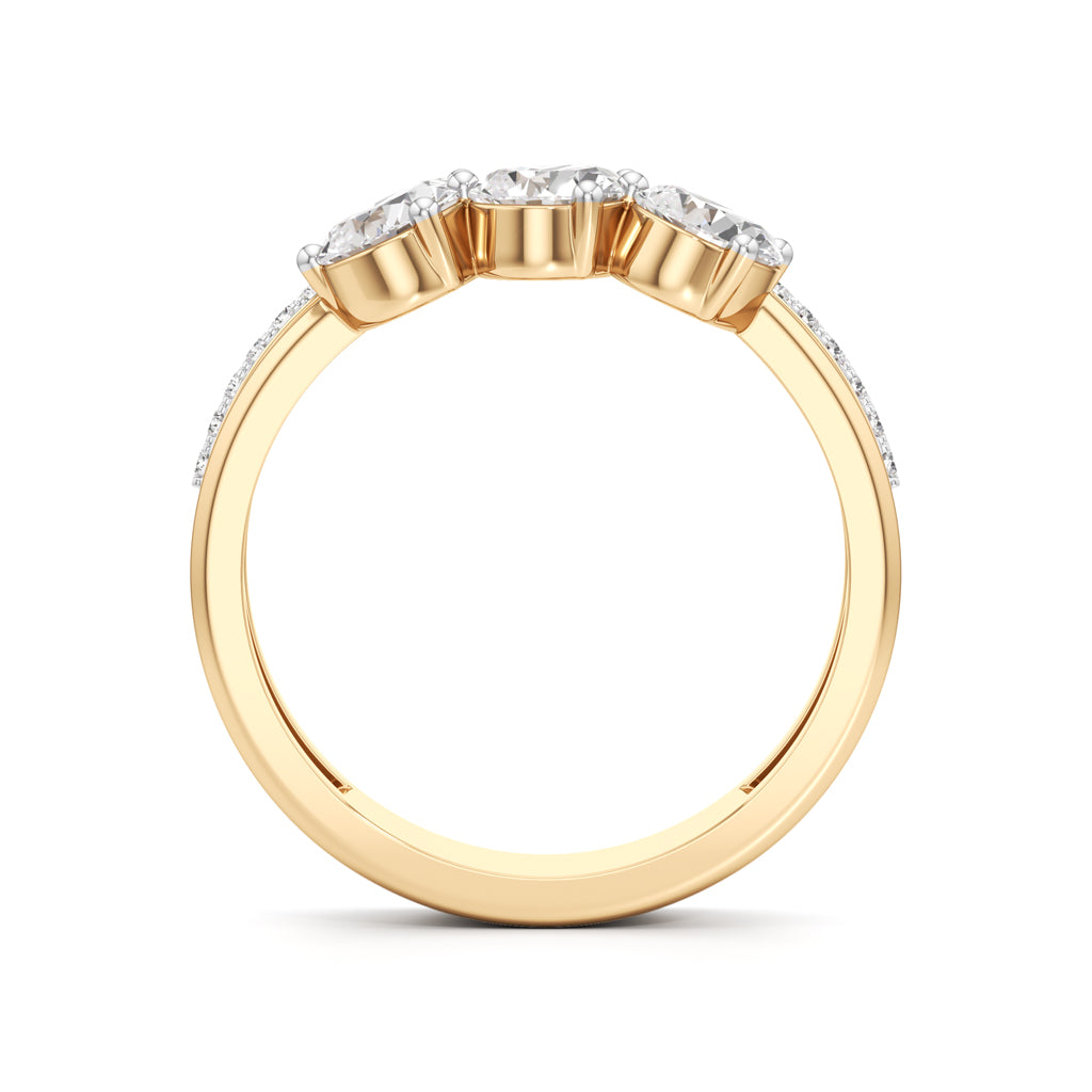 Tears of Light Statement Ring