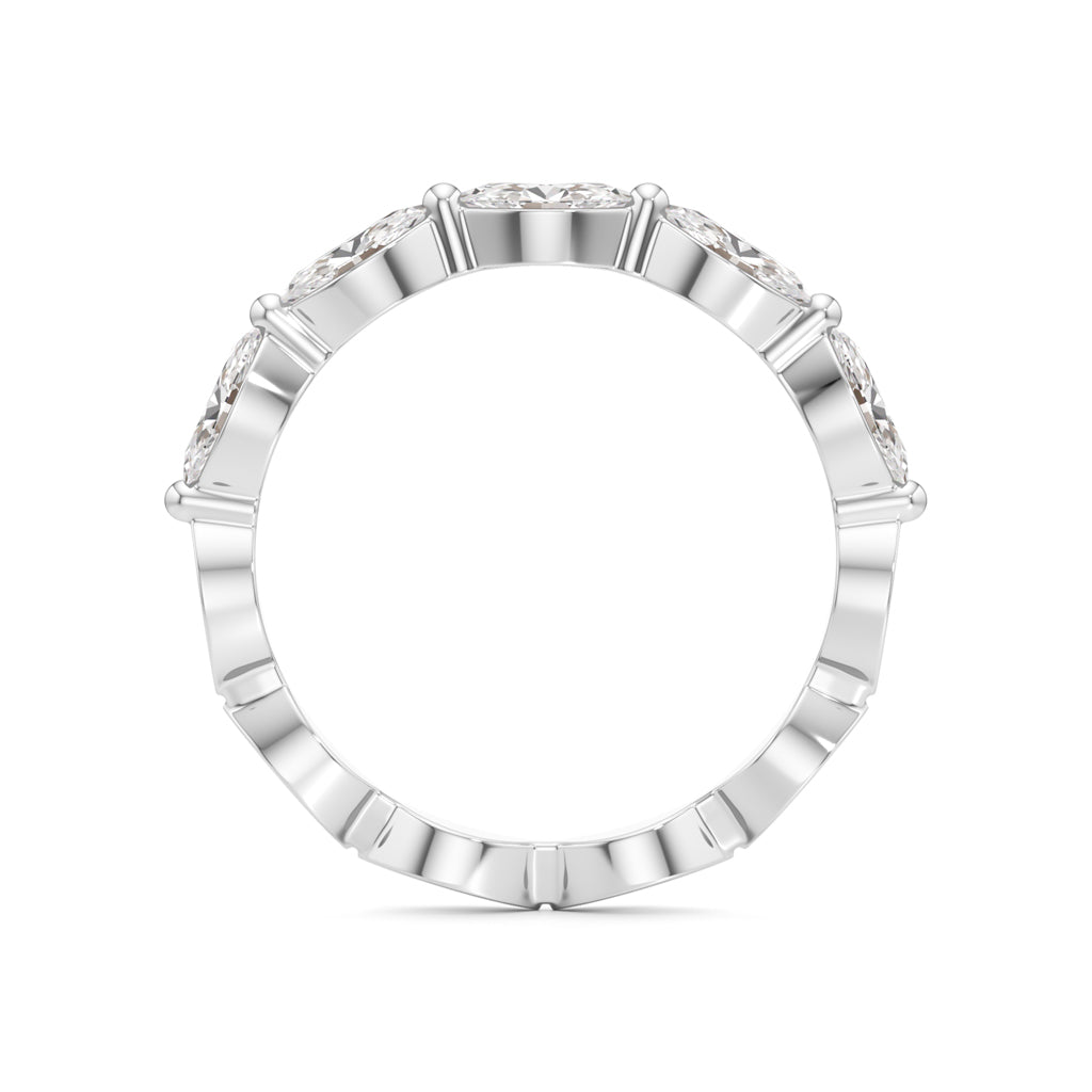 Brilliant Marquise Eternity Band